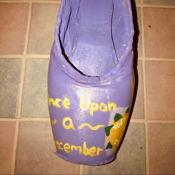 Decorated Pointe Shoe